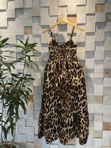 Women Dresses - Cà phê nâu - Xem 2