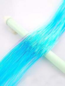 Cecillia假髮*金屬線套裝,帶47英寸3600股閃光*金屬線延伸閃亮*耐高溫工具,5件女性和女孩的髮飾配件(彩虹),帶工具