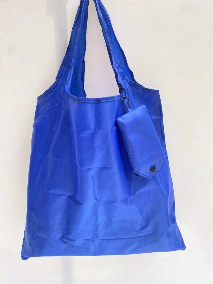 New Foldable Shopping Bag, Suitable For Daily Shopping - Royal Blue - View 1