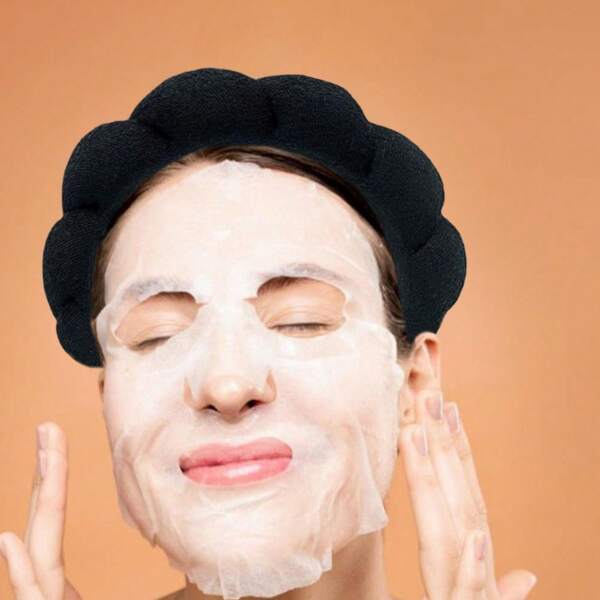 Set of 3 Spa Headbands for Washing Face or Facial, Set of 3 Skincare