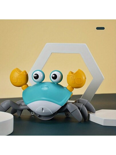 カニのおもちゃ 機械式 カニ 音と光 ダンシング おもちゃ カニ