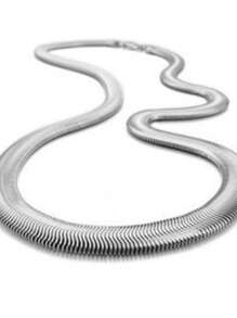 Men's Necklace Sets - Bạc - Xem 3