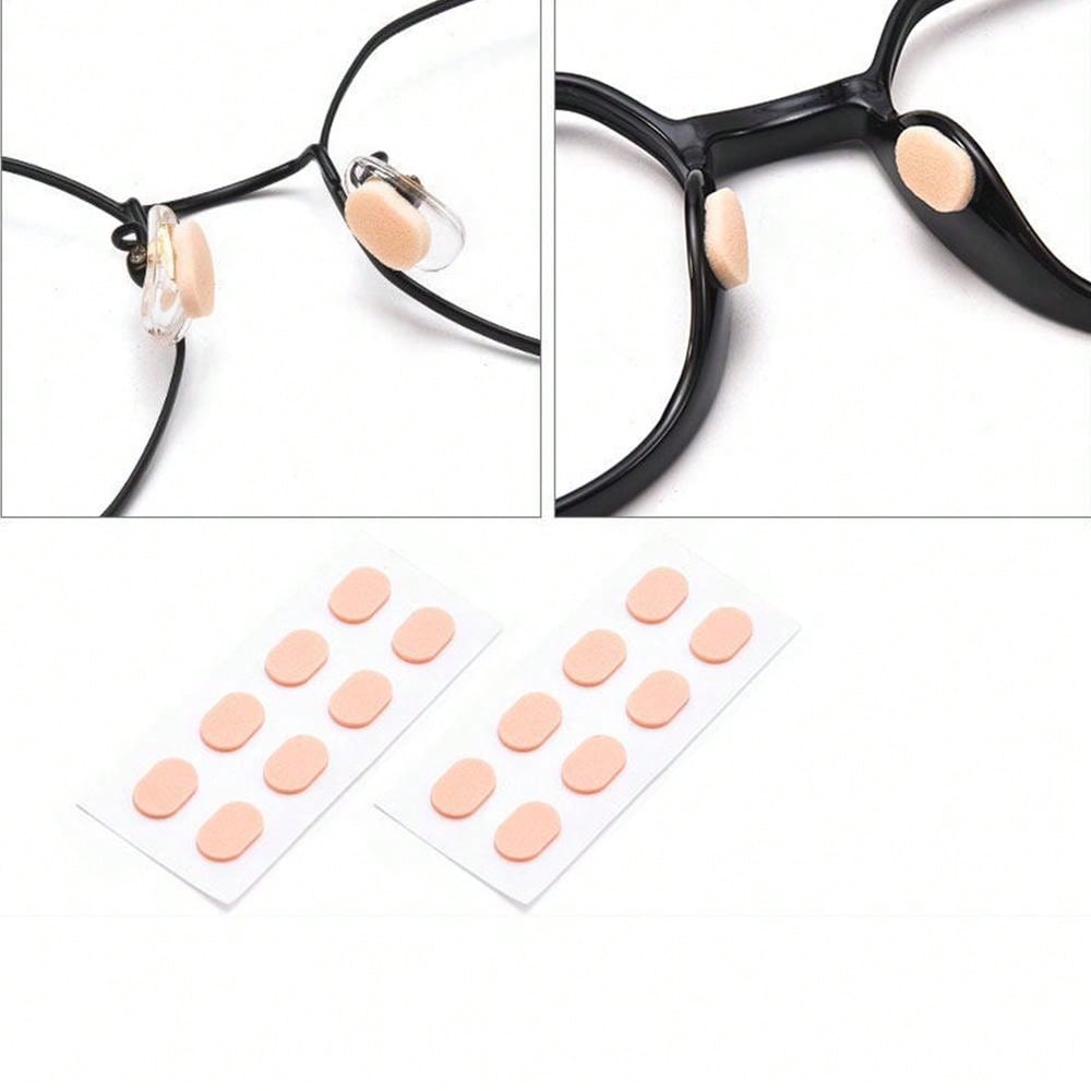 2pcs Soft Foam Nose Pads For Glasses, Fit For Sunglasses, Reading