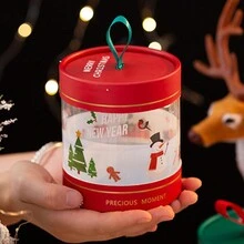 聖誕禮物袋創意卡通聖誕禮物帆布袋平安夜蘋果袋小禮物包裝盒