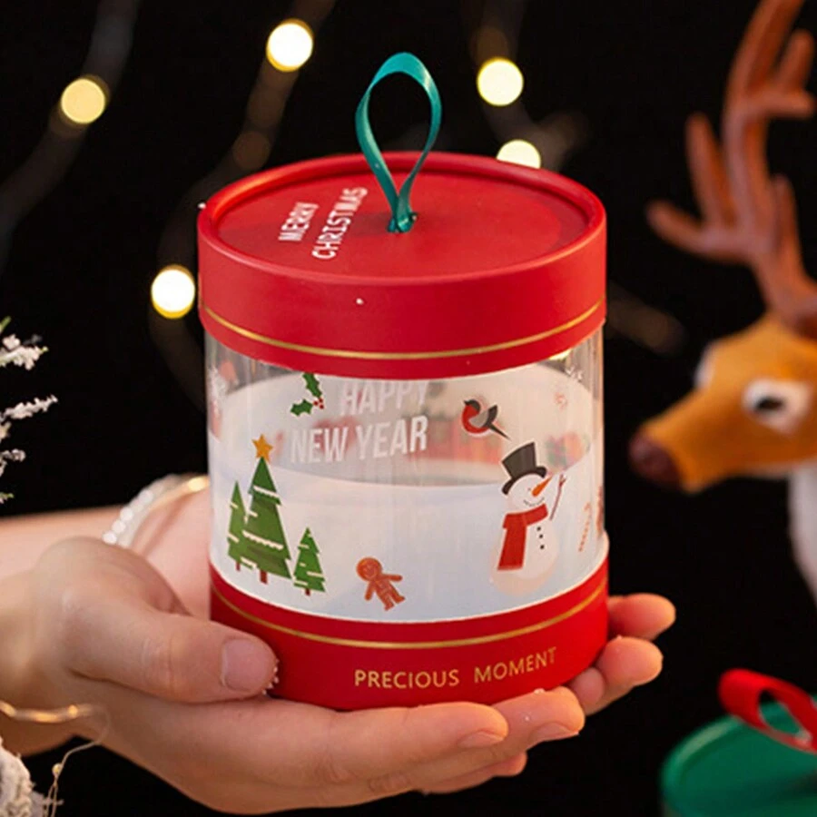 聖誕禮物袋創意卡通聖誕禮物帆布袋平安夜蘋果袋小禮物包裝盒