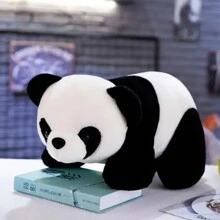 1 pièce Peluche panda mignon de 18 cm/7,08 pouces, trésor national, animal en peluche, jouet en peluche, décoration de chambre, oreiller panda, peluches, jouets, peluche respirante, poupées noires, cm, jouets en peluche, peluche en peluche, peluches, poupées, animal en peluche respirant