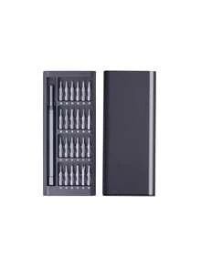 24pcs/set Precision Magnetic Screwdriver Set For Mobile Phone Repair Tool Kit - Black - View 8