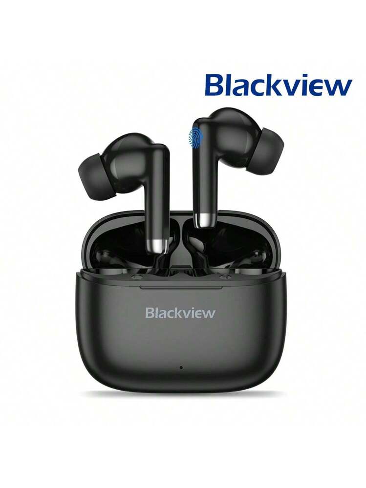 Drsaec Cuffie Bluetooth, Auricolari Bluetooth 5.3 Cuffie Wireless in-ear con Mic, Cuffie Senza Fili ENC Cancellazione Rumore, Mini Cuffiette IP7 Impermeabile HiFi Stereo/LED/USB-C