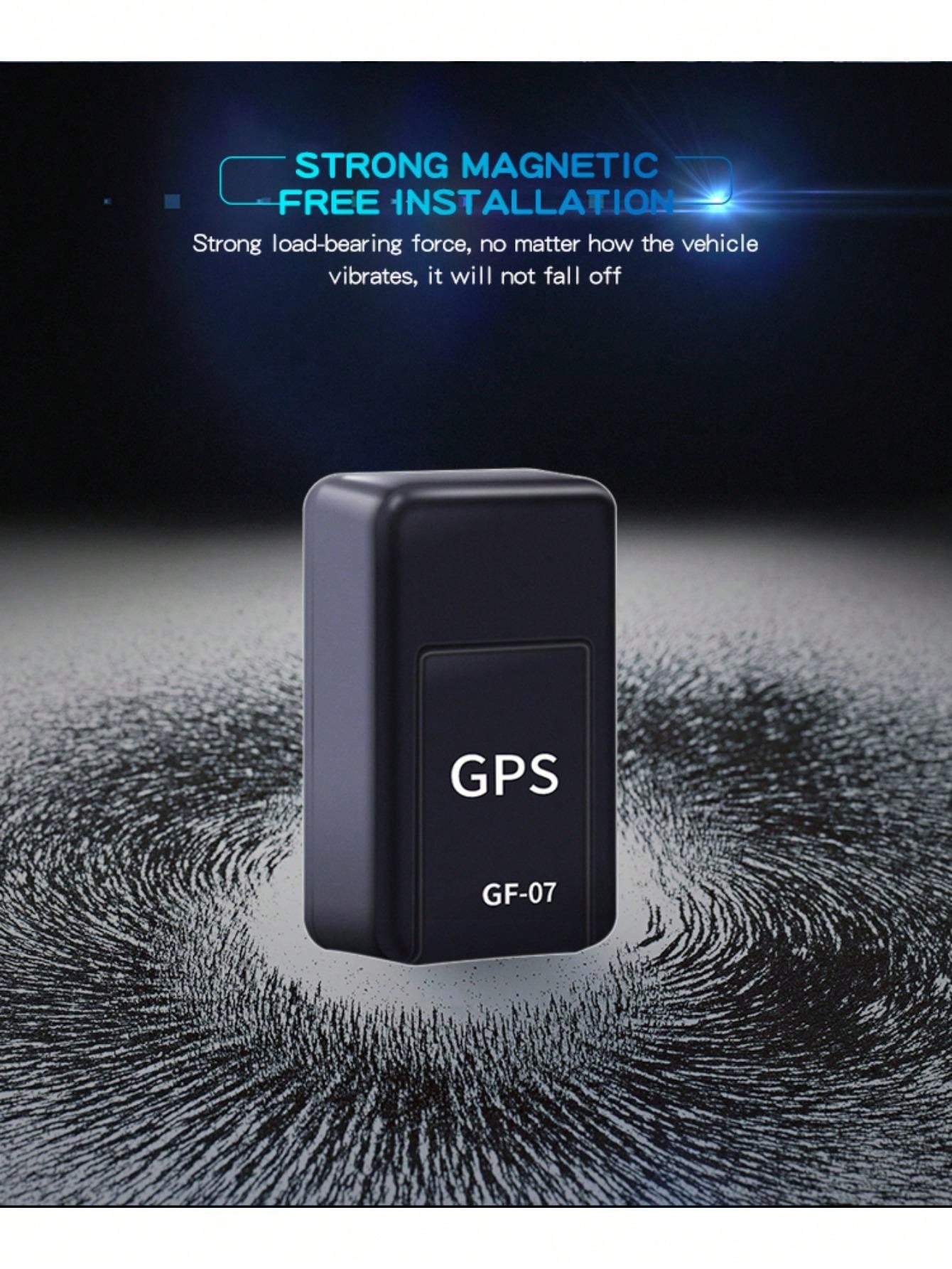 Rastreador GPS de coche mini GF-07 con seguimiento en tiempo real ...
