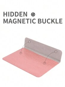 canvas artisan Slim Laptop Case PU Messenger Bag Waterproof Laptop Sleeve For - Pink - View 9