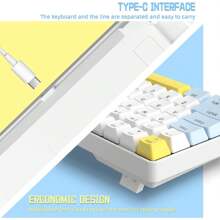 Mechanical  Keyboard-Lemon Blue Switch - lemon blue switch - View 4