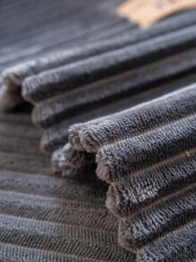 1 Miếng Dày Flannel Mùa Đông Đệm sofa , Đơn giản hiện đại Phong cách , Mềm mại Và Làn da thân thiện , phổ cập Bốn Chống trượt Màu thuần Bọc ghế sofa , Ấm áp & Thân thiện Sofa Người bảo vệ ( Riêng biệt ) - Màu xám đen - Xem 9