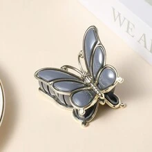 3入組/包塑料美麗的蝴蝶和鯊魚造型髮夾,時尚髮箍