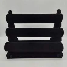 珠寶展示收納盤座,適用戒指、項鍊、耳環、手鍊、配飾 - 彩色 - 查看 5