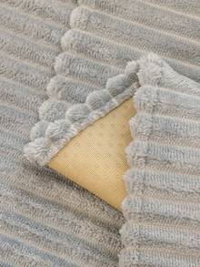 1 件法兰绒加厚毛绒沙发垫，柔软亲肤现代风格四季防滑纯色沙发套，毛绒防刮保暖舒适沙发保护套 - 淺灰色 - 查看 10