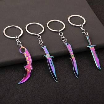 1pc All-Metal Claw Blade Keychain Pendant For Weapon Lovers, Bag Accessories, Party, Festival Gift, Birthday, Valentine's Day, Casual, Teen Girls, College Students, Teachers Car Accessories Bag Charm Backpack For School College Cute Goth Y2k