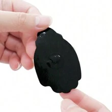 50入組替換tens Ems貼片電極貼黑色7.5x4.5cm按摩電極貼3.5mm彈性按鈕可重複使用的黏性膠墊,用於肌肉刺激器身體按摩器 - 50pieces 7.5x4.5cm - 查看 9