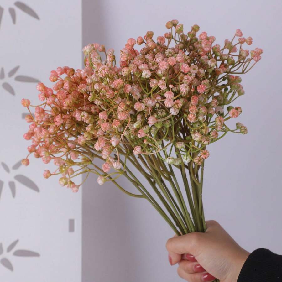 5pcs Spray Colored Gypsophila - Pink - View 1