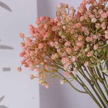 5pcs Spray Colored Gypsophila - Pink - View 2