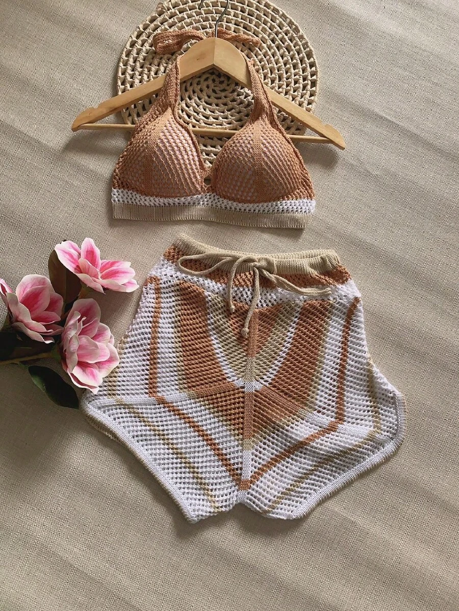 Women Cover Ups - Màu be - Xem 1