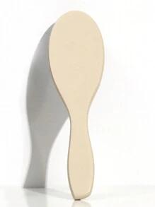 1pc Diagonal Horsehair Wooden Brush Hair Brush Comb, Hair Brush, Comb, Hair Tools, Hair Products And Accessories For Barber Salon Beauty Back To School, Travel Holiday Essentials, Hair Brush, Detangling Brush, Ball Brush, Mini Hair Brush Set, Wooden Comb, Hair Brush, Mini Hair Brush, Detangling Brushes, Hair Brush, Hairdressing Equipment, Hairstyle, Hairdressing, Hair Brush, Brush Hair Brush Set, Comb Hair, Comb For Curls, Detangling Brush, Hair Brush For Women, Barber, Barber Accessories, Barbershop, Hairdressing Equipment - Apricot - View 3