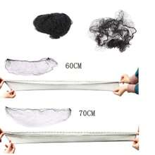 20 cái siêu mịn Độ co giãn Cao Nylon Vô hình Tóc Mũ lưỡi trai Thích hợp Đối với Nhảy múa Của phụ nữ Tóc Ràng buộc - màu đen - Xem 4