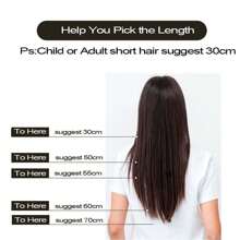 20 cái siêu mịn Độ co giãn Cao Nylon Vô hình Tóc Mũ lưỡi trai Thích hợp Đối với Nhảy múa Của phụ nữ Tóc Ràng buộc - màu đen - Xem 2