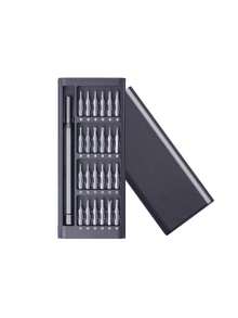 24pcs/set Precision Magnetic Screwdriver Set For Mobile Phone Repair Tool Kit - Black - View 6