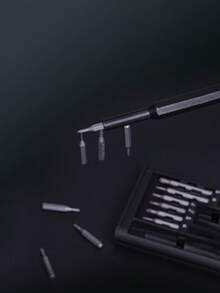 24pcs/set Precision Magnetic Screwdriver Set For Mobile Phone Repair Tool Kit - Black - View 10