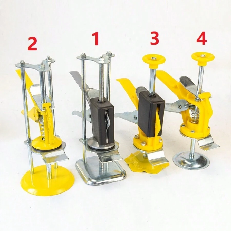 Tile Leveling System Adjuster For Wall Tile Positioning And Laying, High/low Elevator, Tiling Tool For Flatness And Thickness Adjustment - Multicolor - View 1