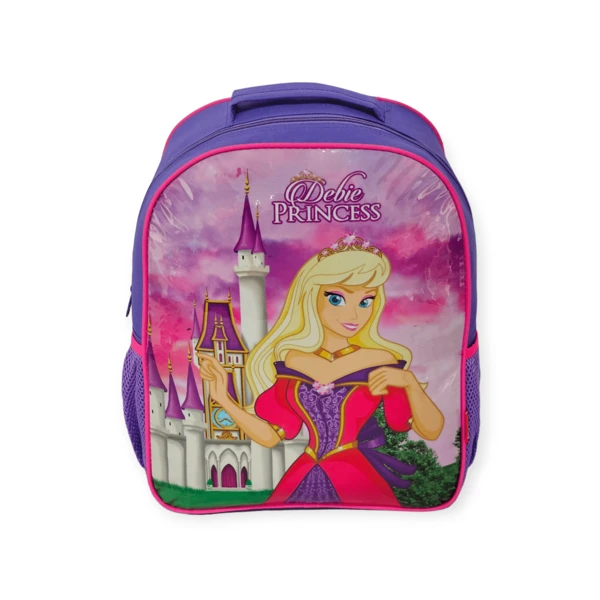 Mochila Escolar Infantil Menina Debie Princesa Tamanho Grande
