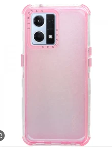 Smoke 360° Heavy Duty Protective Case For Reno 7 4G Plus 2 Micas - Pink - View 1