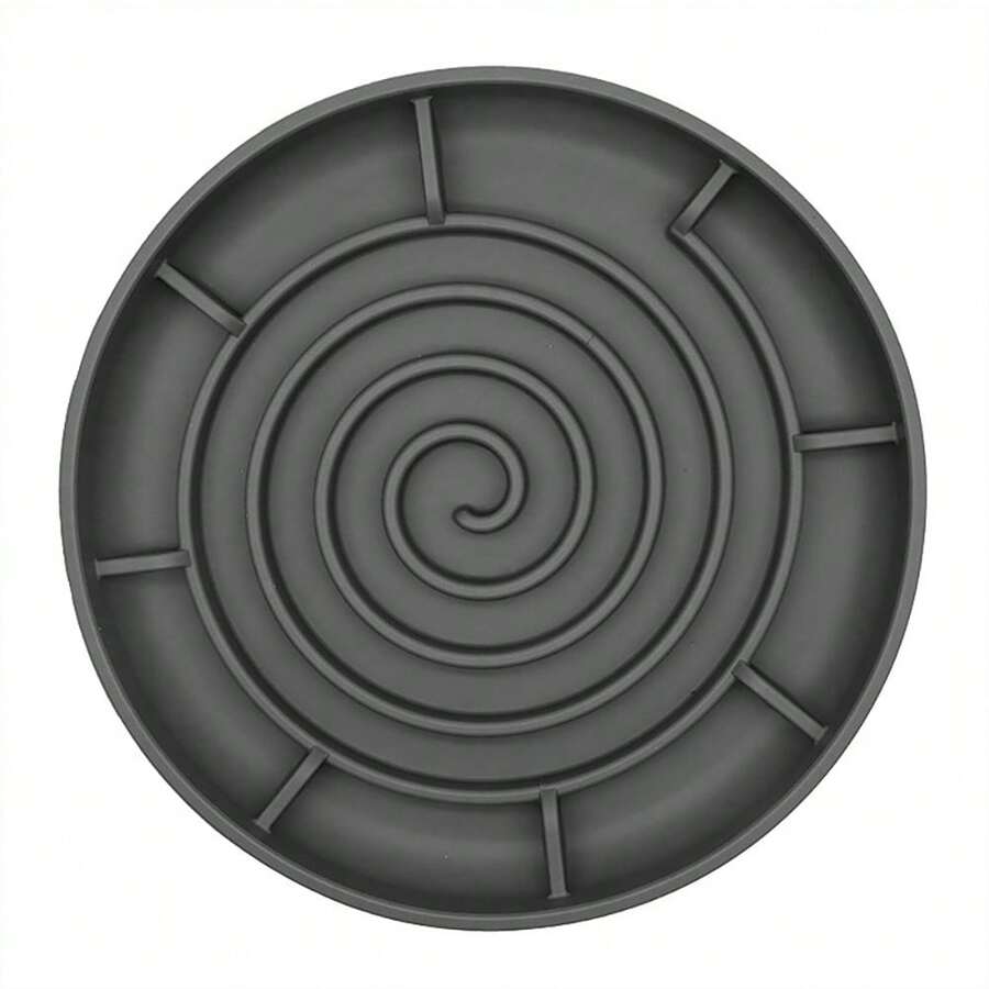 1個寵物慢食碗,防止噎住,可拍打的貓狗餐盆慢食盤