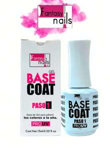15ml Base Coat Gel STEP 1 Fantasy Nails - Clear - View 2