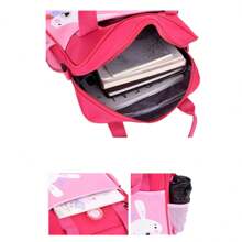 YUQING School Backpack Multifunctional Crossbody Bag For Children Shoulder Bag - Rose Red - View 5