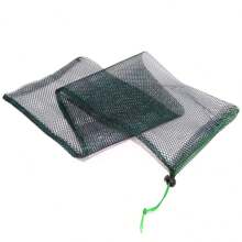 1 Portable Fish Storage Bag, Simple Fish Farming Bag, Outdoor Temporary Fish Farming Net Bag, Fish Farming Net Bag - Green - View 1
