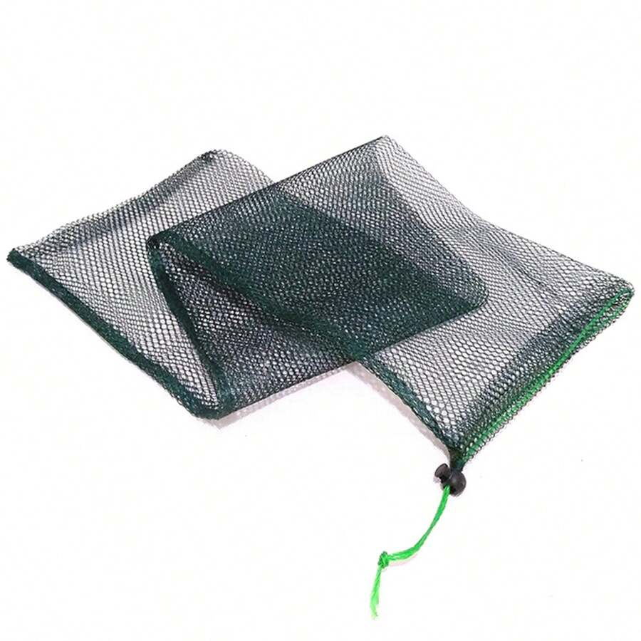 1 Portable Fish Storage Bag, Simple Fish Farming Bag, Outdoor Temporary Fish Farming Net Bag, Fish Farming Net Bag - Green - View 1