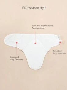 2pcs Baby Anti-startle Swaddle Blankets