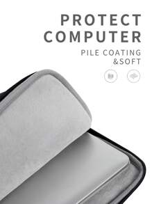 canvas artisan Vải Bố Nghệ Nhân Túi Đựng Laptop Polyester Chống Thấm Nước Kết Hợp Phù Hợp Với Túi Đựng Máy Tính Xách Tay Laptop Cho MagicBook Tương Thích Với Macbook - màu đen - Xem 6