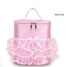 1 Pieza Bolsa De Cosméticos Con Correa Ajustable - Rosa - Ver 1