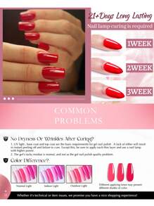 1pc 15ml No-Wipe Gel Nail Polish Base Coat - Long-Lasting Glossy Finish, Removable, Suitable For Home Manicure DIY And Salon Use, Compatible With LED Nail Lamp - Trong sáng - Xem 4