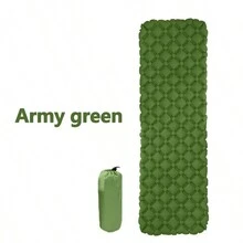 Nylon New Tpu Inflatable Mat Ultra-light Air Bed Portable Folding Picnic Mat Beach Mat Tpu Outdoor Tent Camping Inflatable Bed Camping Moisture-proof Mat Floor Mat Lunch Break