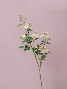 1 件仿真玫瑰花束，适用于家庭、婚礼、花园、生日、派对装饰和摄影道具、情人节、礼物 - 香檳色 - 查看 3