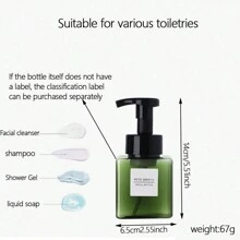 Foam Dispenser Bottle Pump For Facial Cleanser, Shampoo, Foam Mousse And More - Pink - View 2