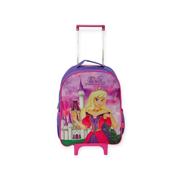 Mochila De Carrinho Escolar Menina Debie Princess Tam Grande