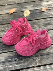 女性休閒防水台運動鞋帶透氣和多用途厚