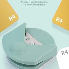 1個圓角修整器、打孔器,用於卡片、相片的切割工具（4mm半徑） - 薄荷綠 - 查看 6