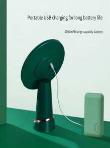 Espejo De Maquillaje Con Luz Led Inteligente Para Tocador, Dormitorio, Multi-funcional De Alta Calidad - Blanco - Ver 3