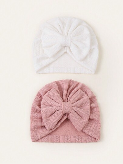 قبعتان للأطفال الرضع، شريط الرأس بفراشة ربيعي/خريفي لمدة 2-9 شهر، رومانسية للفالنتاين