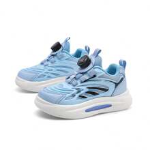 兒童運動鞋，皮革和網眼布料製成，適用於跑步和休閒鞋，適用於秋季和冬季